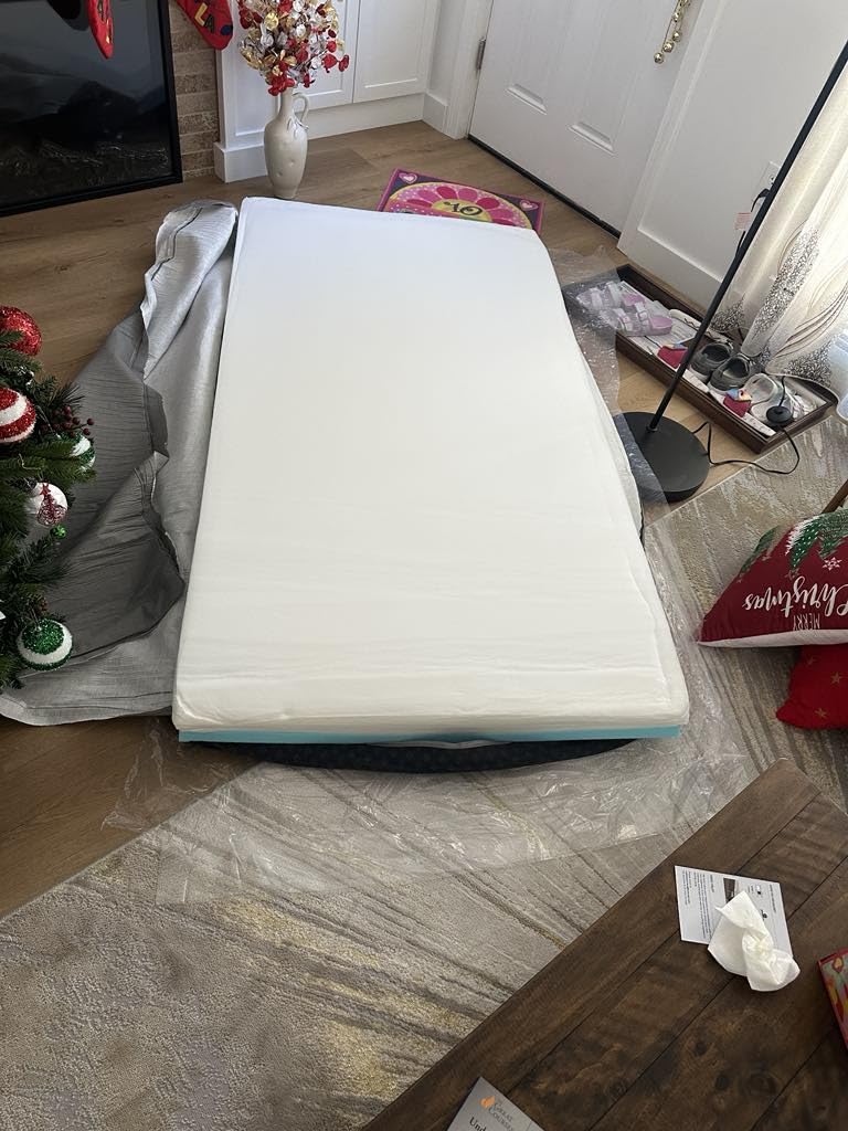 14 Inch Queen Mattress for Heavy People, Cooling Hybrid Mattress with Ice Silk Cover & Gel Memory Foam, 7-Zone Ergonomic Support, Extra Firm Bed with Strong Edge Support, No Sagging & Pressure Relief customer photo 2
