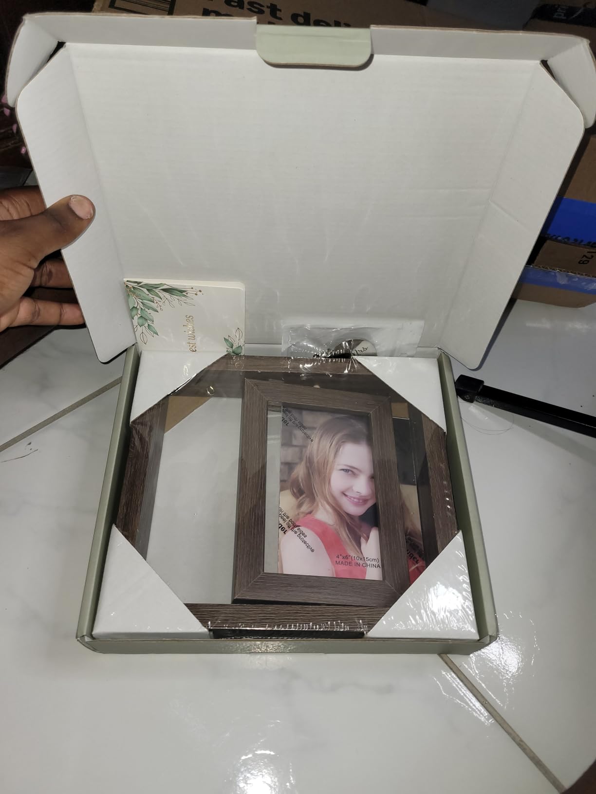 10 Year Anniversary Picture Frame Gifts for Couple 10 Year Anniversary Decorations Gifts for Wife 10 Year Gift Anniversary Customized Photo Frame Happy 10th Aniversario Decorations Gift for Him customer photo 1