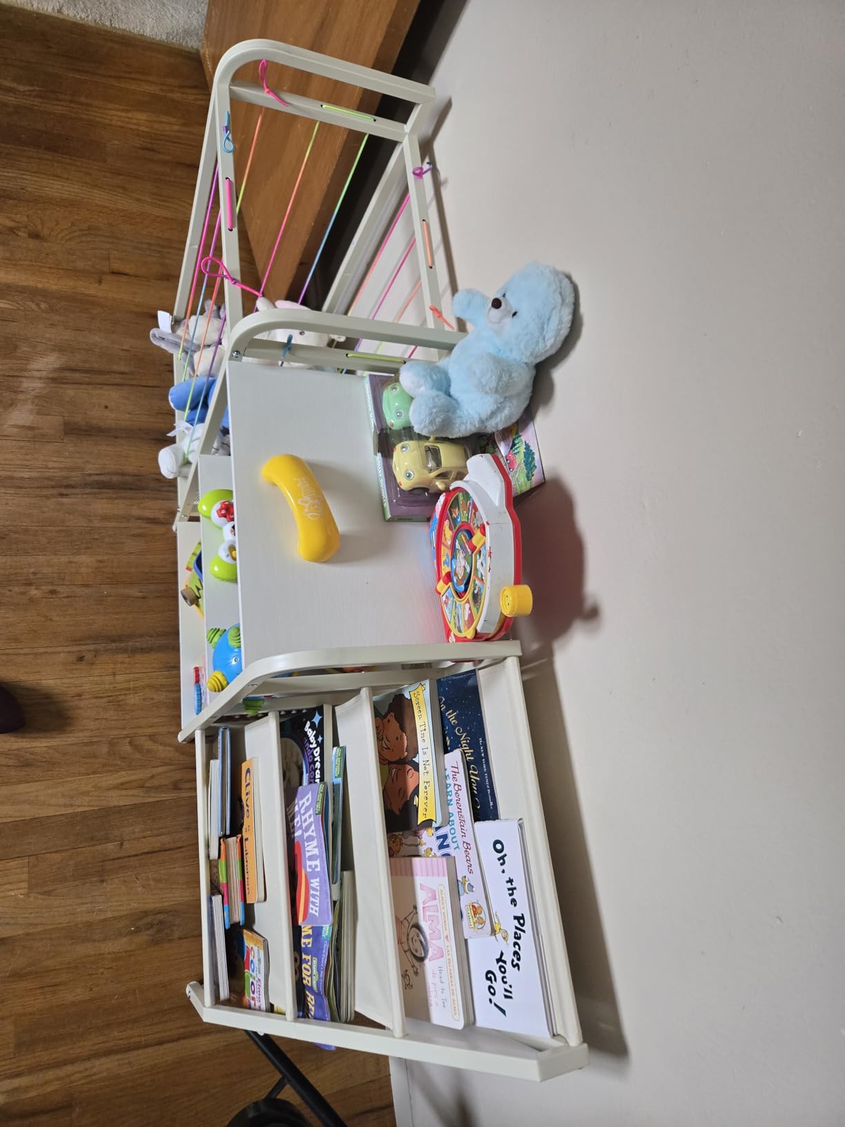 B1 Kids Bookshelf and Toy Storage, Book Shelf for Kids Rooms White customer photo 2