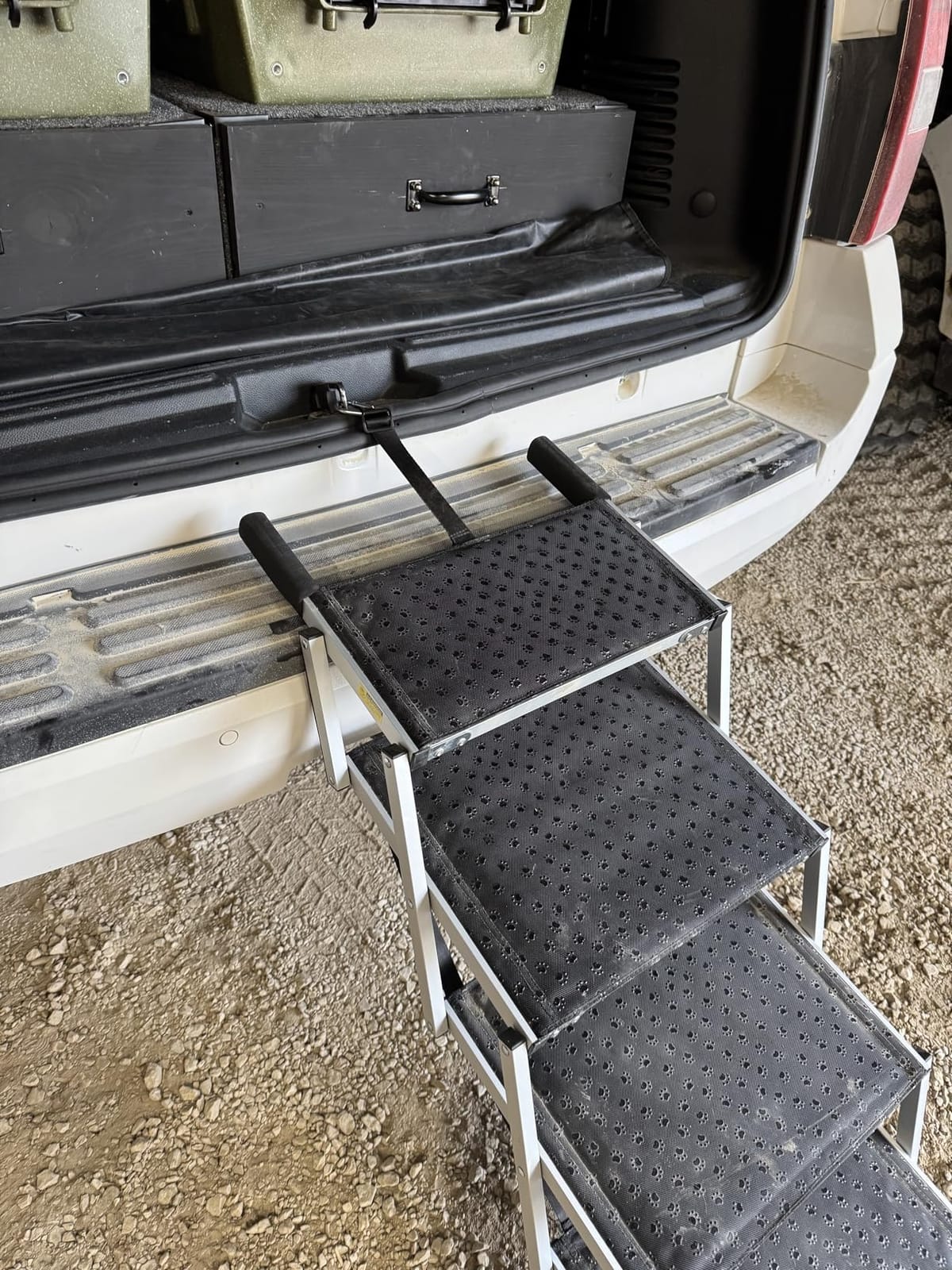 DGSL Folding Dog Stairs for Car, 16.9