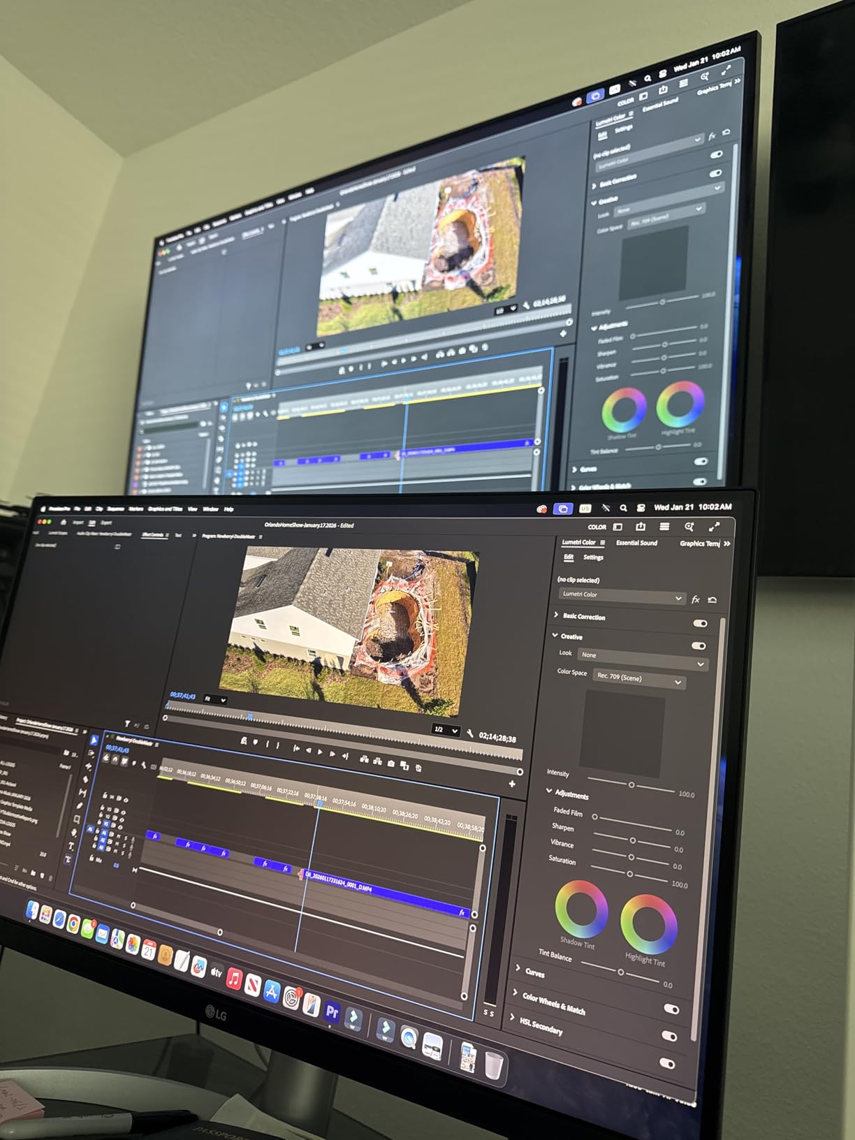 LG 27UP850K-W 27-inch Ultrafine 4K UHD IPS Monitor, White customer photo 2