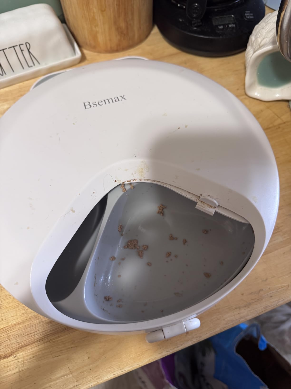 Automatic Wet Food Cat Feeder, Auto Refrigerated Wet Foods Feeder for Cats Dogs 4 Meal Timed Fresh Foods Dispenser with 2 Ice Packs Small Pet Feeders for Kitty Puppy Automatic Cat Dog Food Bowl customer photo 1