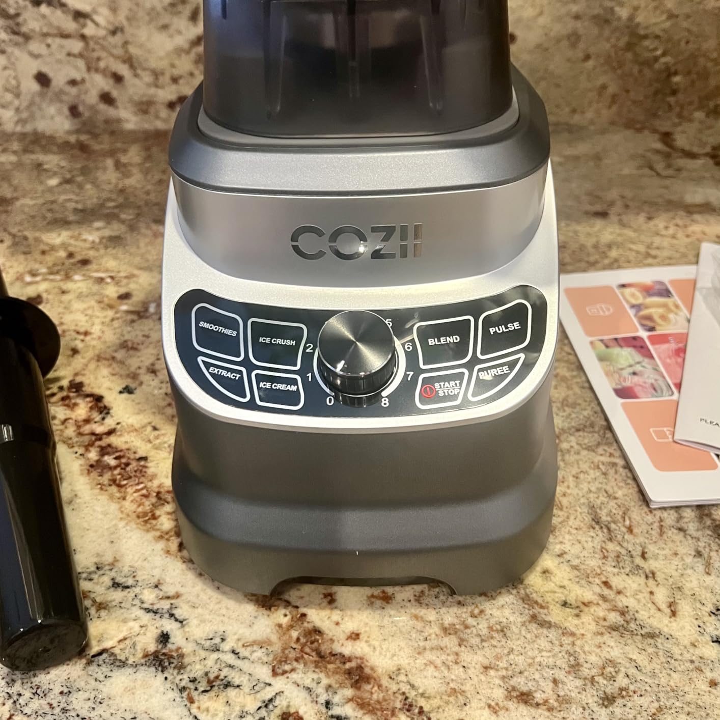 COZII Professional Blender 2000W, 64oz Countertop Smoothie Blender-21oz Cup customer photo 2