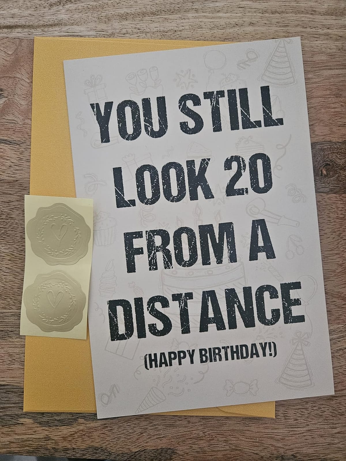 Funny Birthday Card Gift for Stepfather Stepdad, Humor Bday Card Gift for Bonus Dad, Humorous Birthday Decor from Step Son Daughter customer photo 2