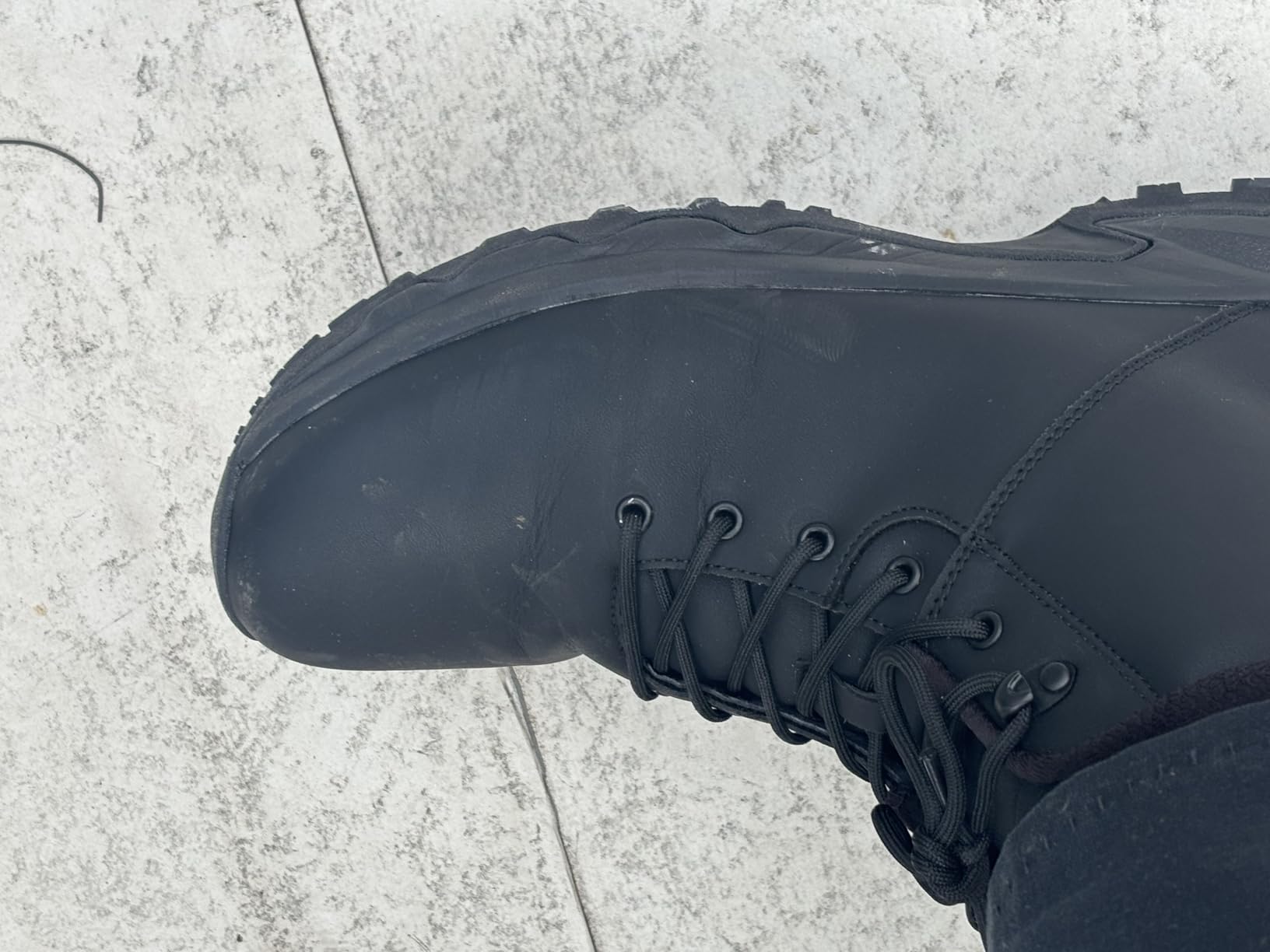 SHULOOK Non Slip Work Boots for Men Slip Resistant Shoes Restaurant Kitchen customer photo 2