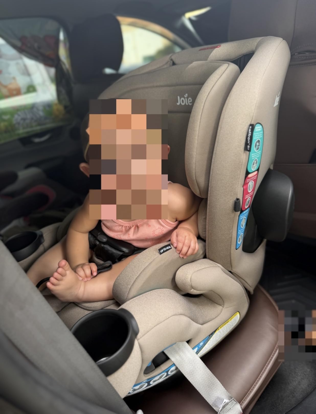 Joie Baby Saffron SI 4-in-1 Convertible Car Seat to High-Back & Booster customer photo 1