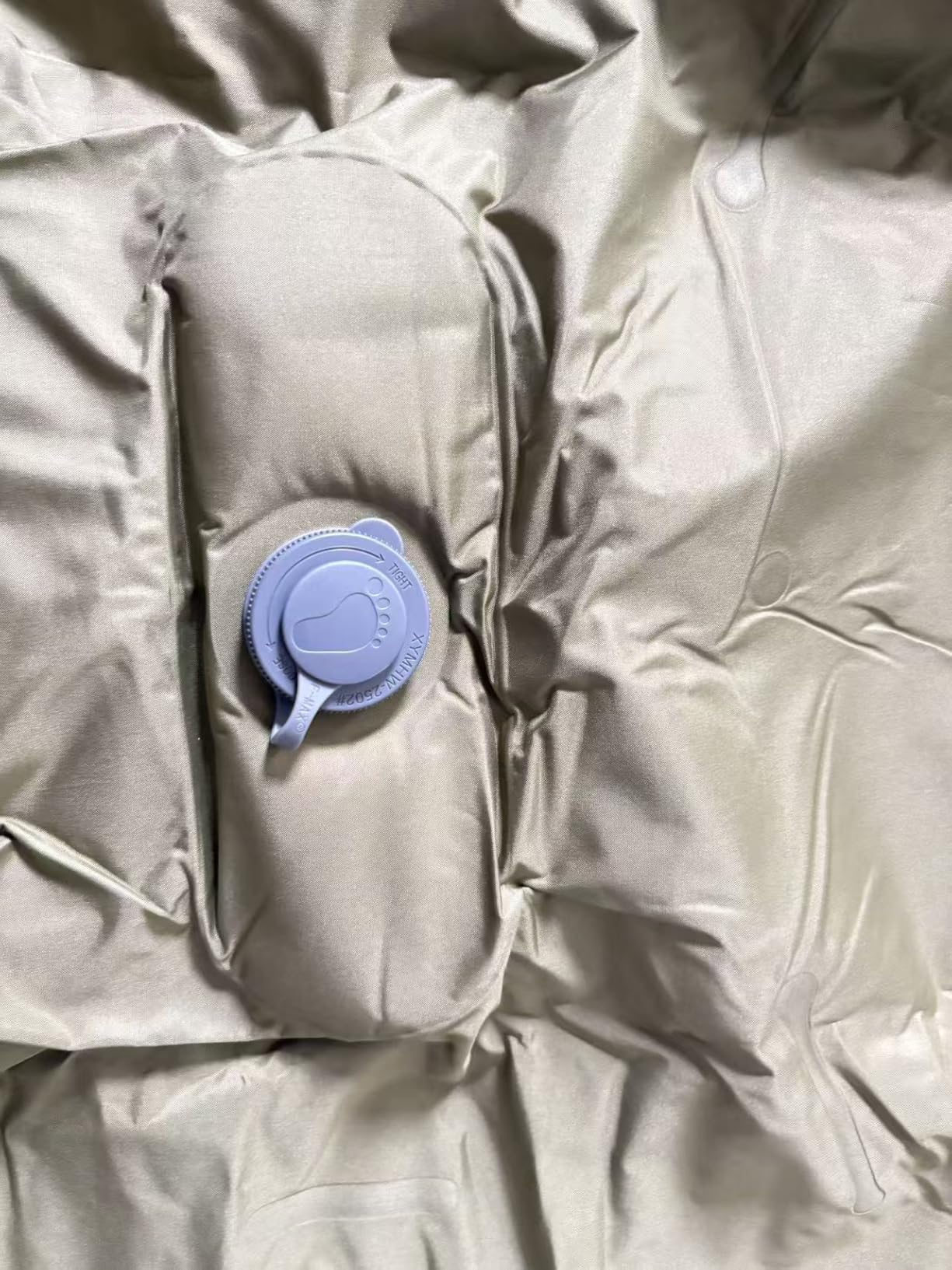 Double Camping Sleeping pad with Pillow & Built-in Foot Pump customer photo 2