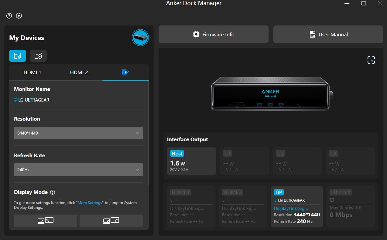 Anker Prime Docking Station (DL7400), 14-in-1 Triple Display, DisplayLink customer photo 1