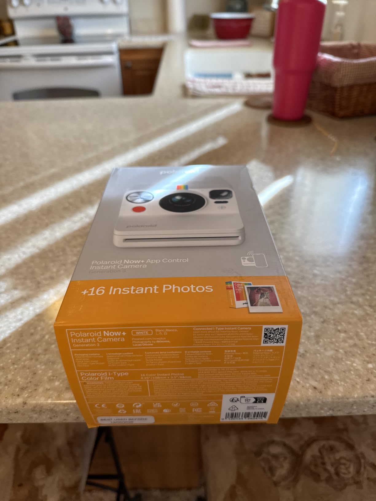 Polaroid Now+ 3rd Generation I-Type Instant Camera + Film Bundle - Now+ Bluetooth App Controlled Black Camera + 16 Color Photos (6562) customer photo 1