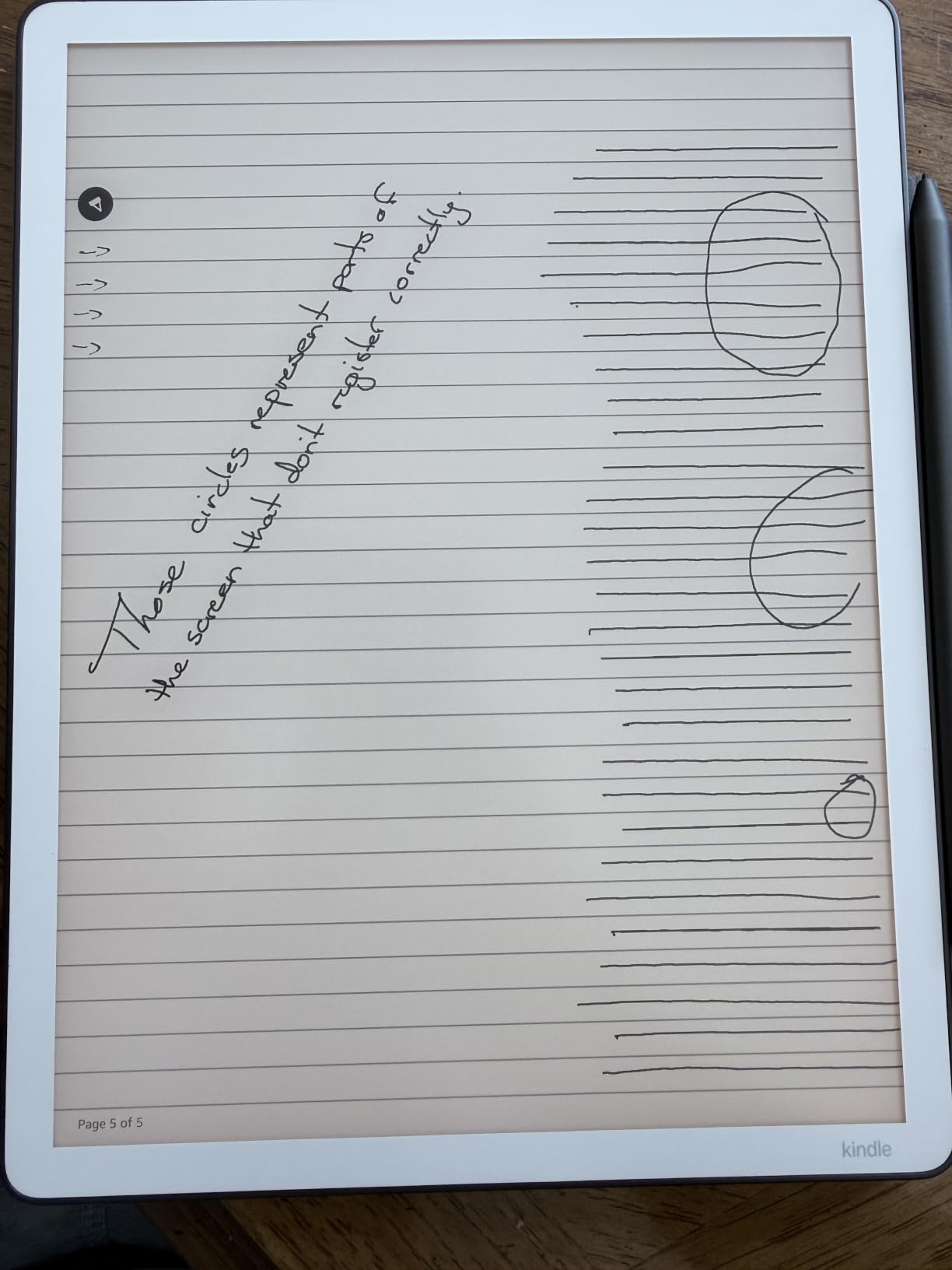 Amazon Kindle Scribe 32GB (newest model) — 11” paper-like display with front light — One notebook to replace them all — Write in notebooks, documents, and books. Includes Premium Pen - Graphite customer photo 2