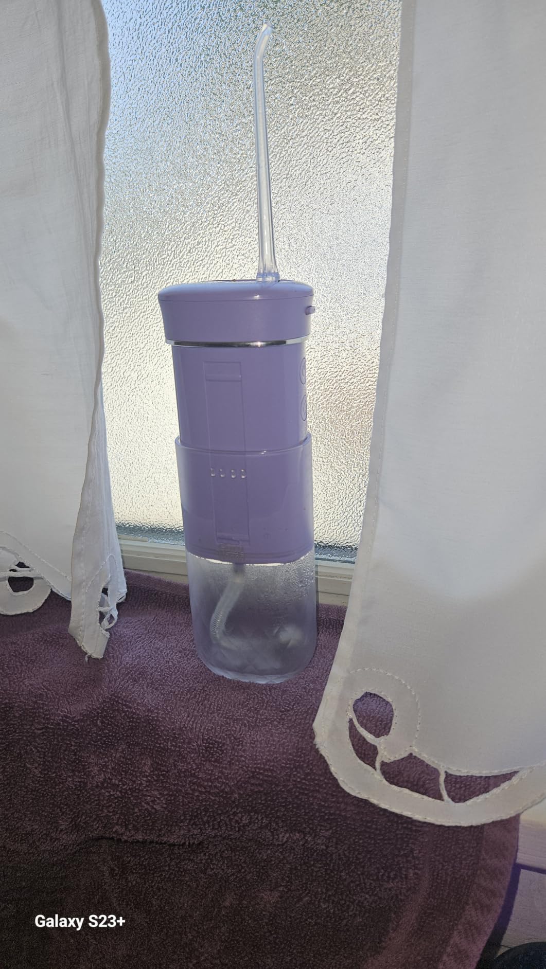 GuruNanda Portable Water Flosser Cordless, Sensitive Gums Friendly, 1ct customer photo 1