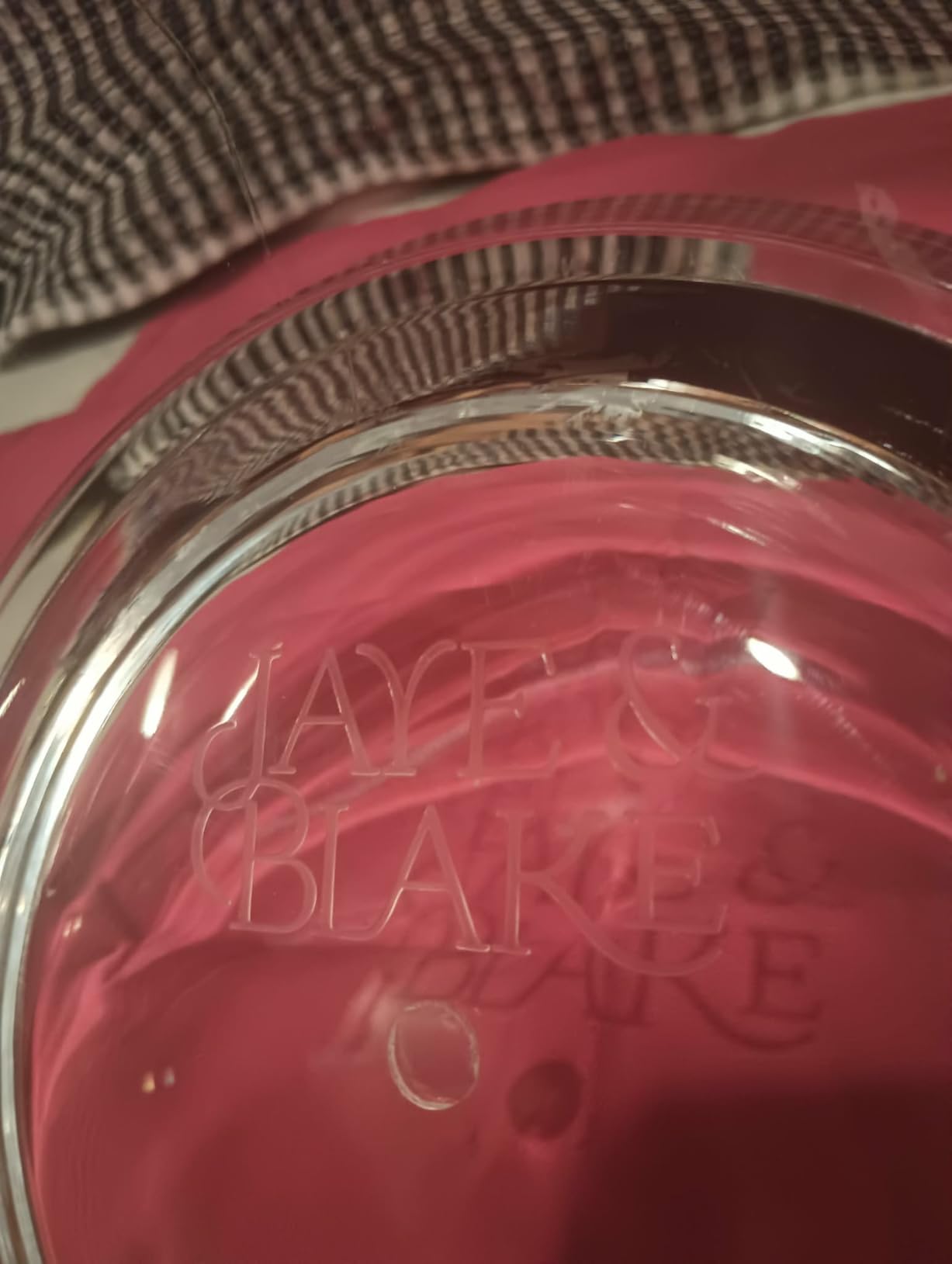JAYE & BLAKE Premium Acrylic Punch Bowl with Ladle | 12”W x 6”H Clear Design Glass Like Quality & Durable Acrylic Bowls | 1.5 Gallon (6 quarts) Punch Bowl For Parties, Holidays, Schools, Halloween customer photo 1