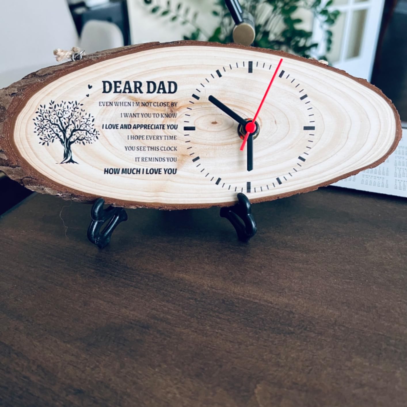 BeauGift Retirement Gifts for Men, Wooden Clock 2026 Retired Gift for Men customer photo 1