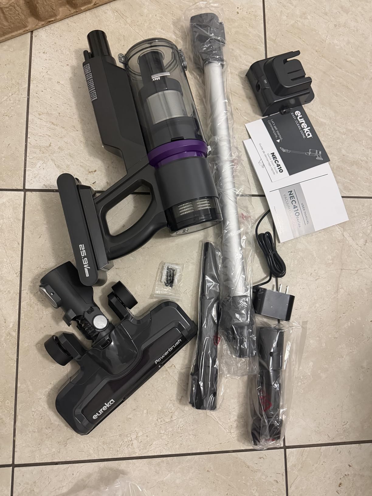 Eureka ReactiClean 200W Lightweight Cordless Stick Vacuum, NEC410BK customer photo 2