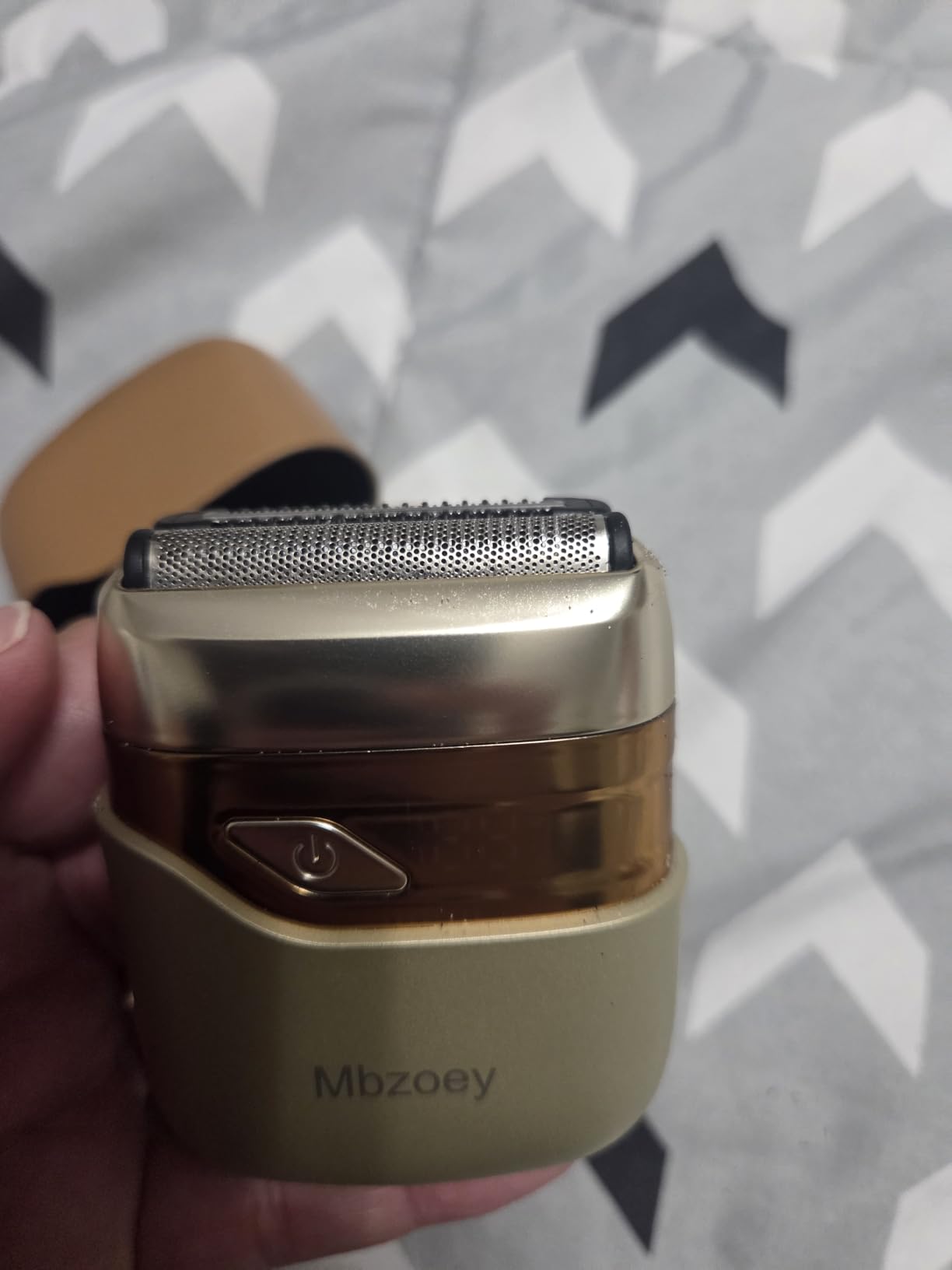 Mbzoey Electric Foil Shavers for Men: IPX7 Waterproof - Magnetic Cover | Mini Razor for Travel - Face Shaver with LED Display & USB-C Fast Charge - Micro-Comb Technology & Precision Blades customer photo 1