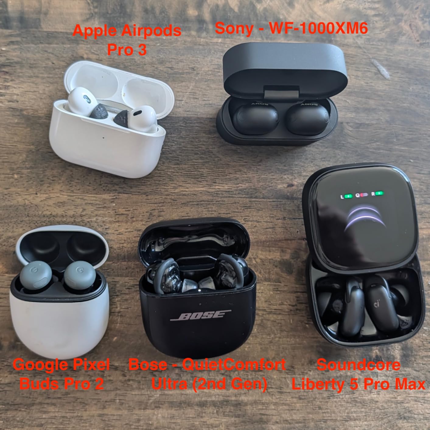 Bose QuietComfort Ultra Earbuds (2nd Gen) - Wireless Noise Cancelling Earbuds with Mic, Immersive Audio, USB-C Charging, Up to 6 Hours Battery, IPX4 Rating, Deep Plum - Limited Edition Color customer photo 1