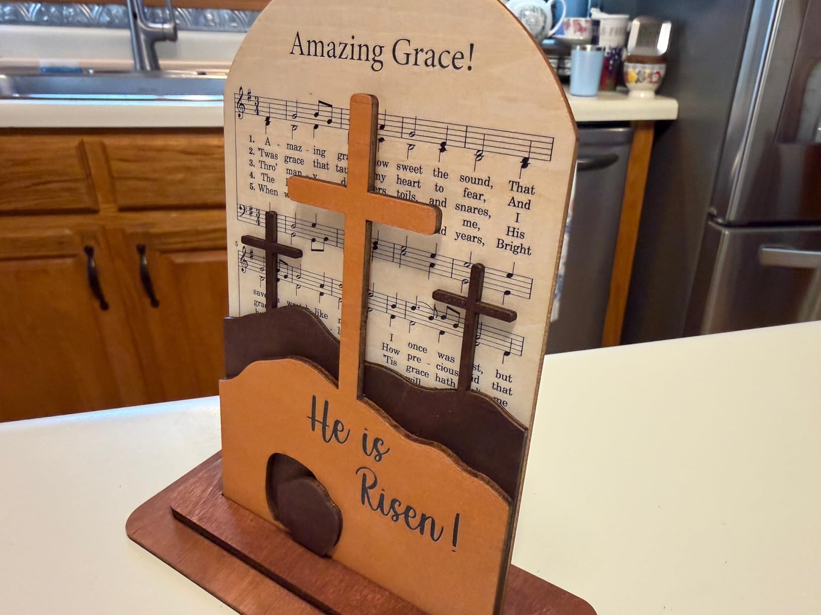 Stepdad Gifts from Stepdaughter Stepson for Fathers Day, Gifts for Step Father Bonus Dad Birthday Christmas Father's Day, Bonus Dad Gift, Stepped up Dad Plaque, To My Bonus Dad Wooden Plaque Sign Desk Decorative Home Decor customer photo 1