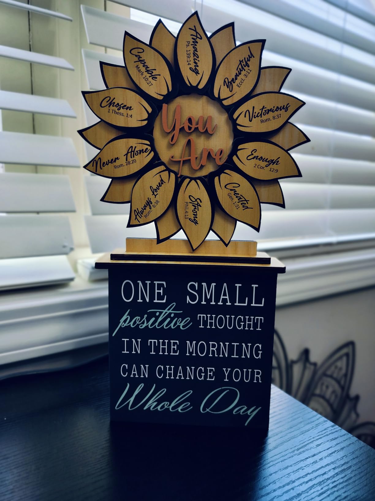 Stepdad Gifts from Stepdaughter Stepson for Fathers Day, Gifts for Step Father Bonus Dad Birthday Christmas Father's Day, Bonus Dad Gift, Stepped up Dad Plaque, To My Bonus Dad Wooden Plaque Sign Desk Decorative Home Decor customer photo 2