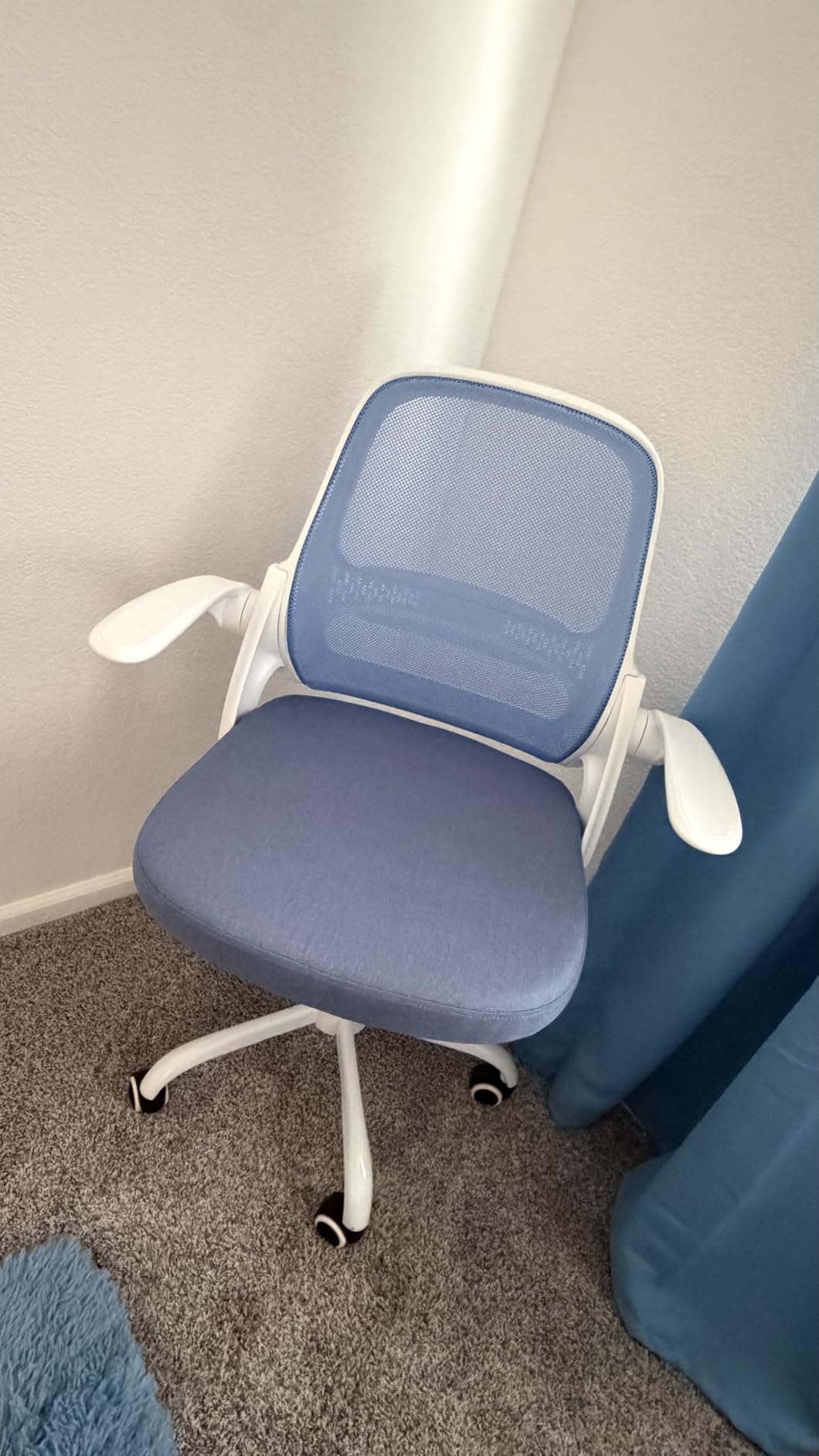 amseatec Mesh Office Chair, Ergonomic Home Office Chair with Flip-Up Arms customer photo 1