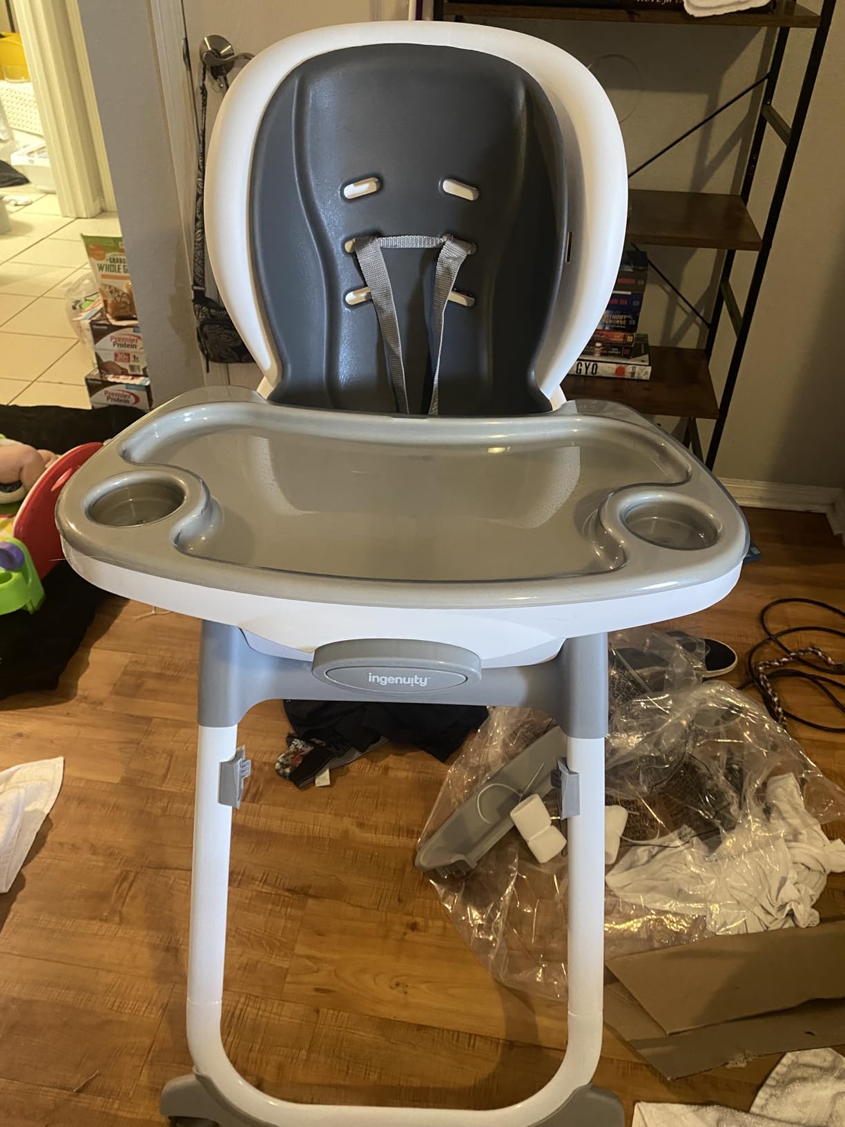 Ingenuity Trio Foldaway 6-in-1 Baby High Chair, 6 Ways to Use, Toddler Chair, Foldable Legs, 6M-5Y customer photo 2