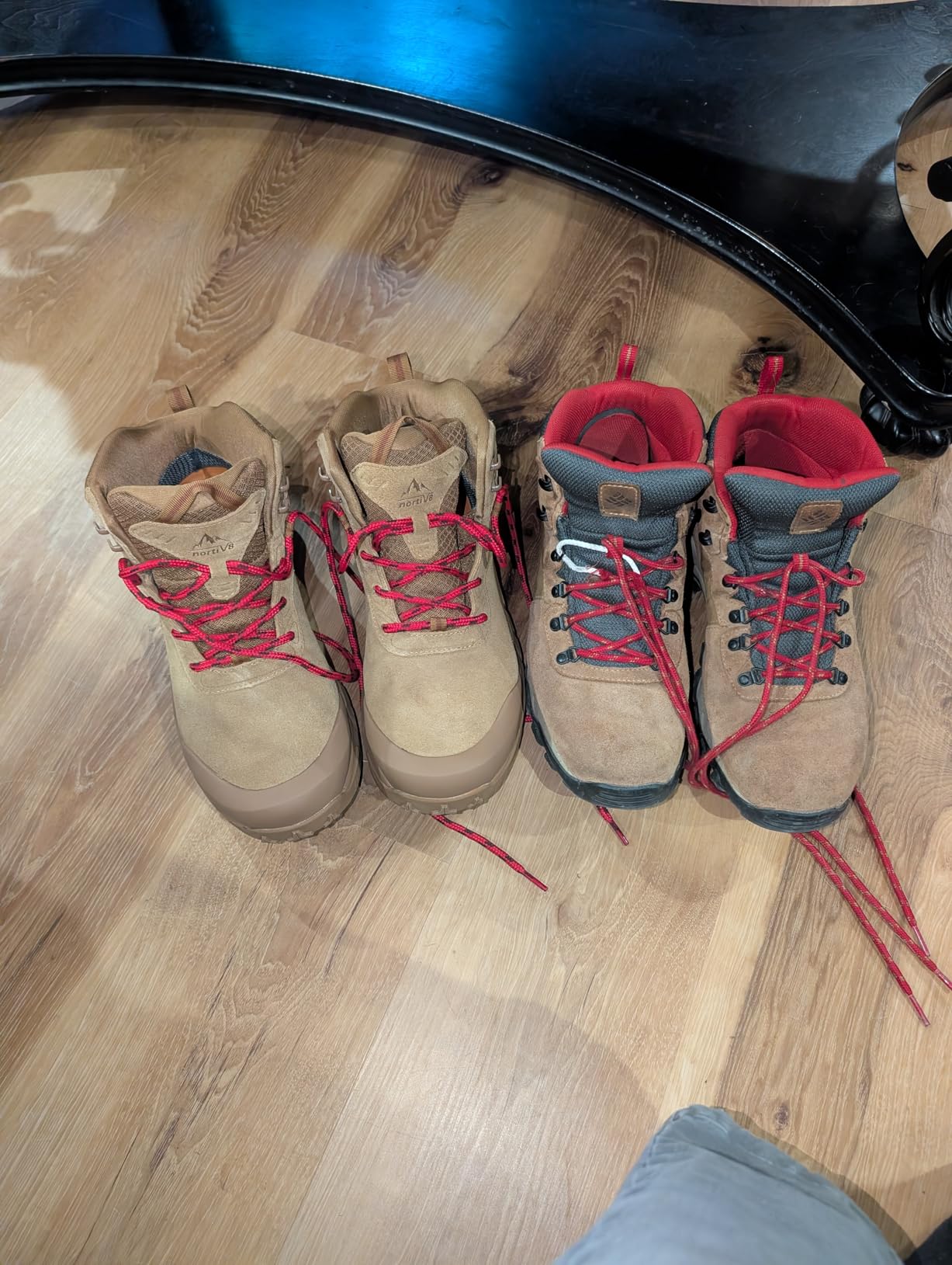 NORTIV 8 Men's Wide Toe Box Hiking Boots customer photo 2