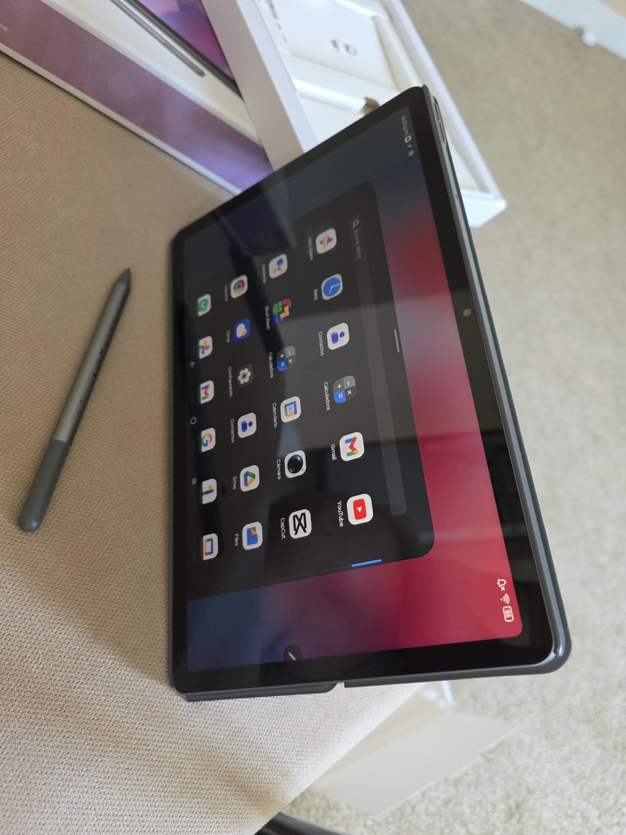 Lenovo Idea Tab - College Tablet - 11″ 2.5K IPS Touchscreen Display - 90Hz - MediaTek Dimensity 6300-4 GB Memory - 128 GB Storage - Integrated Arm Mali-G57 MC2 - Tab Pen and Folio Case customer photo 1