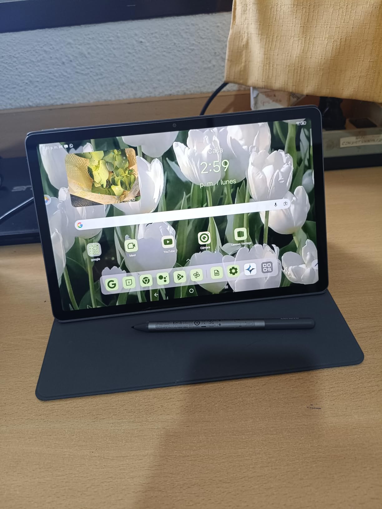 Lenovo Idea Tab - College Tablet - 11″ 2.5K IPS Touchscreen Display - 90Hz - MediaTek Dimensity 6300-8 GB Memory - 256 GB Storage - Integrated Arm Mali-G57 MC2 - Tab Pen and Folio Case customer photo 1