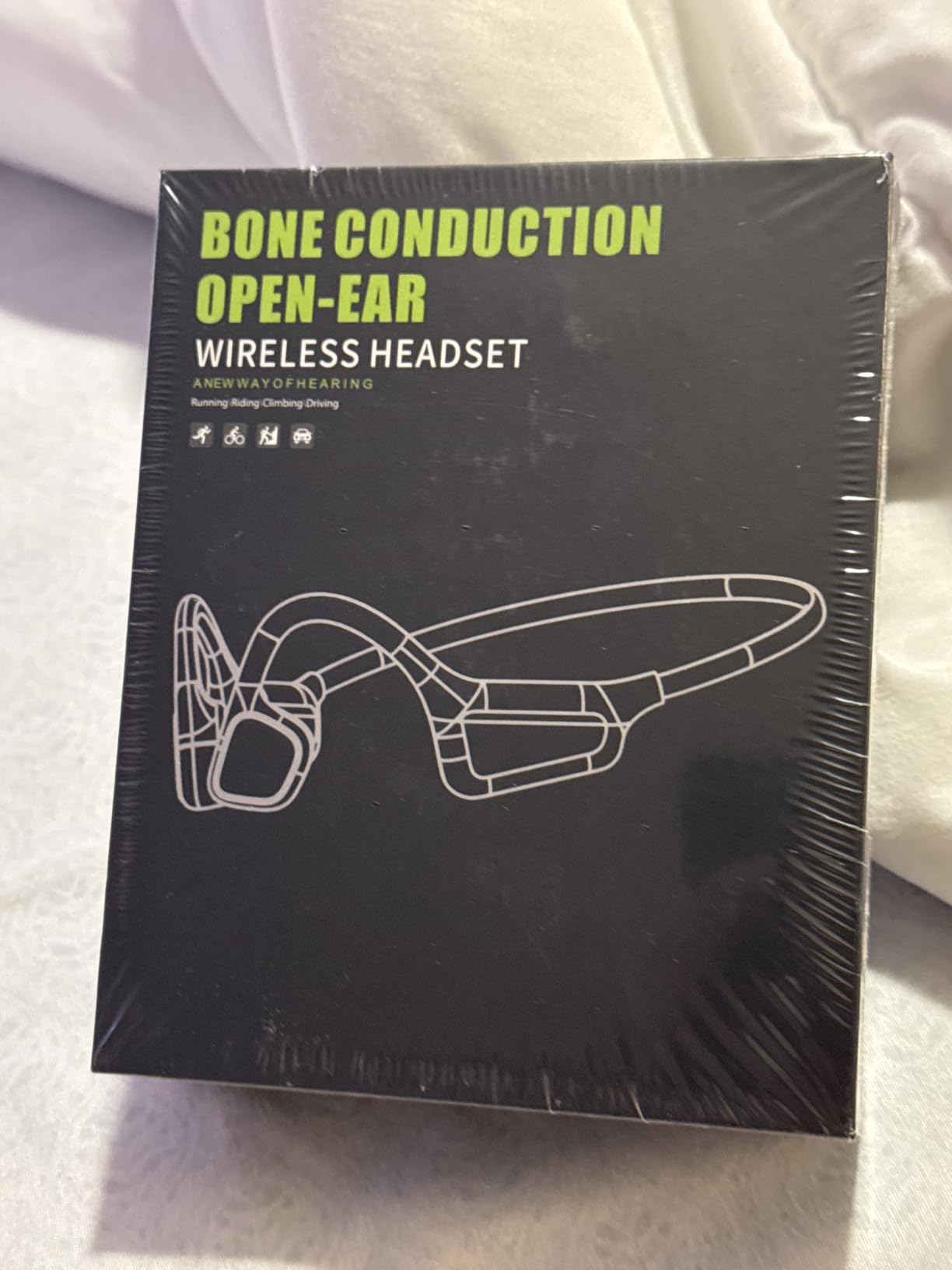 Bone Conduction Headphones, Open Ear Bluetooth 5.4 Headset with Mic customer photo 1
