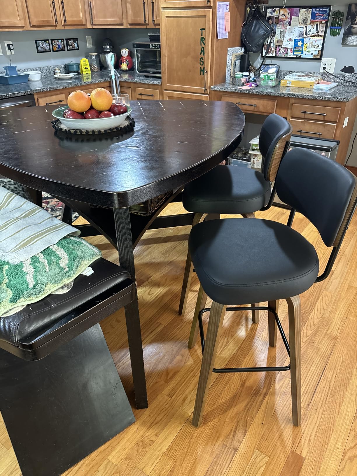 Swivel Bar Stools Set of 2, 30