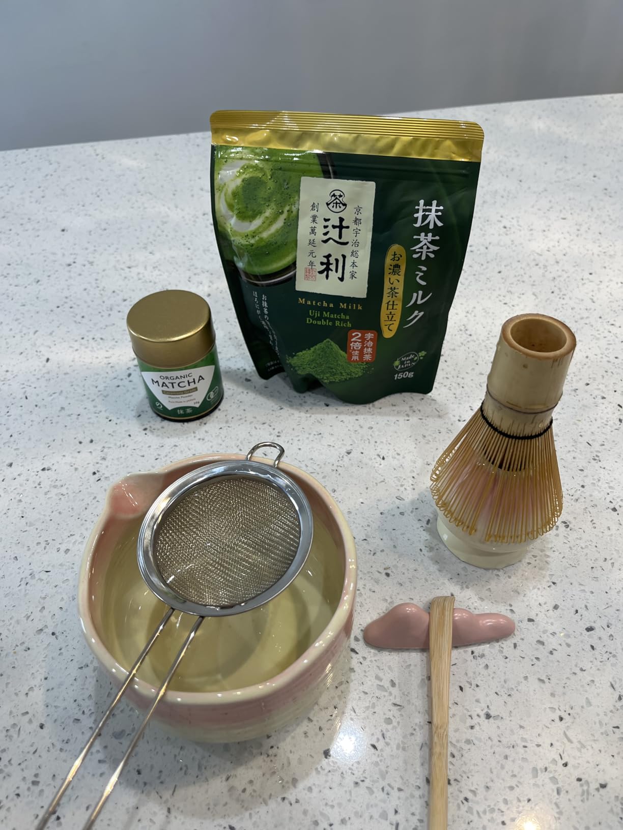 JBER Matcha Whisk Set, 7PCS Matcha Set with Bamboo Whisk and Ceramic Bowl customer photo 2