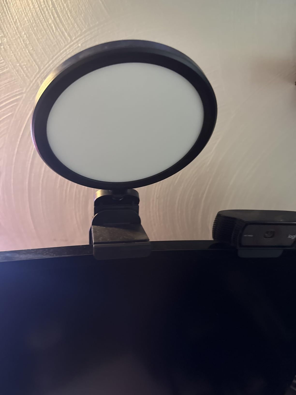 LitONES Ring Light for Computer, Eye-Care Lighting for Zoom Call, Streaming customer photo 2