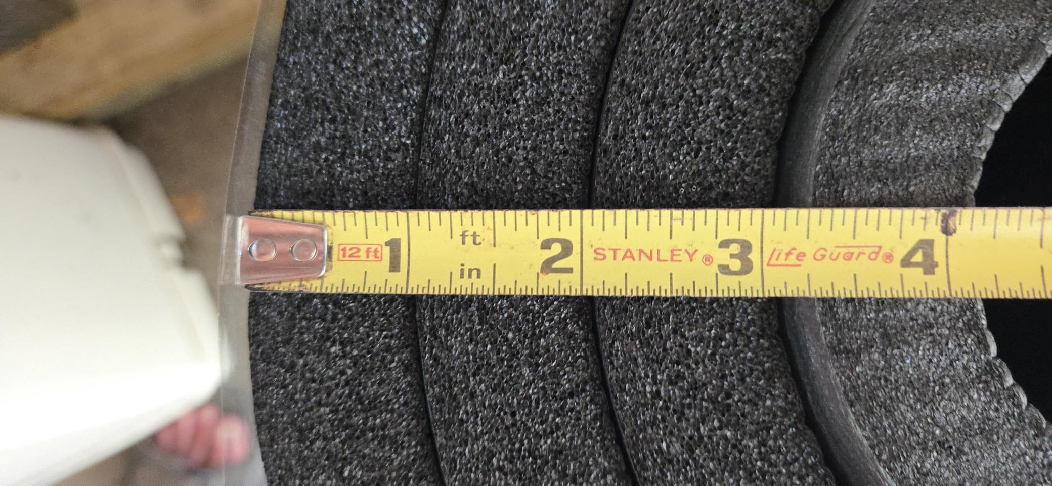 Gaiam Thick Yoga Mat, Exercise & Fitness Mat with Easy-Cinch Carrying Strap customer photo 1