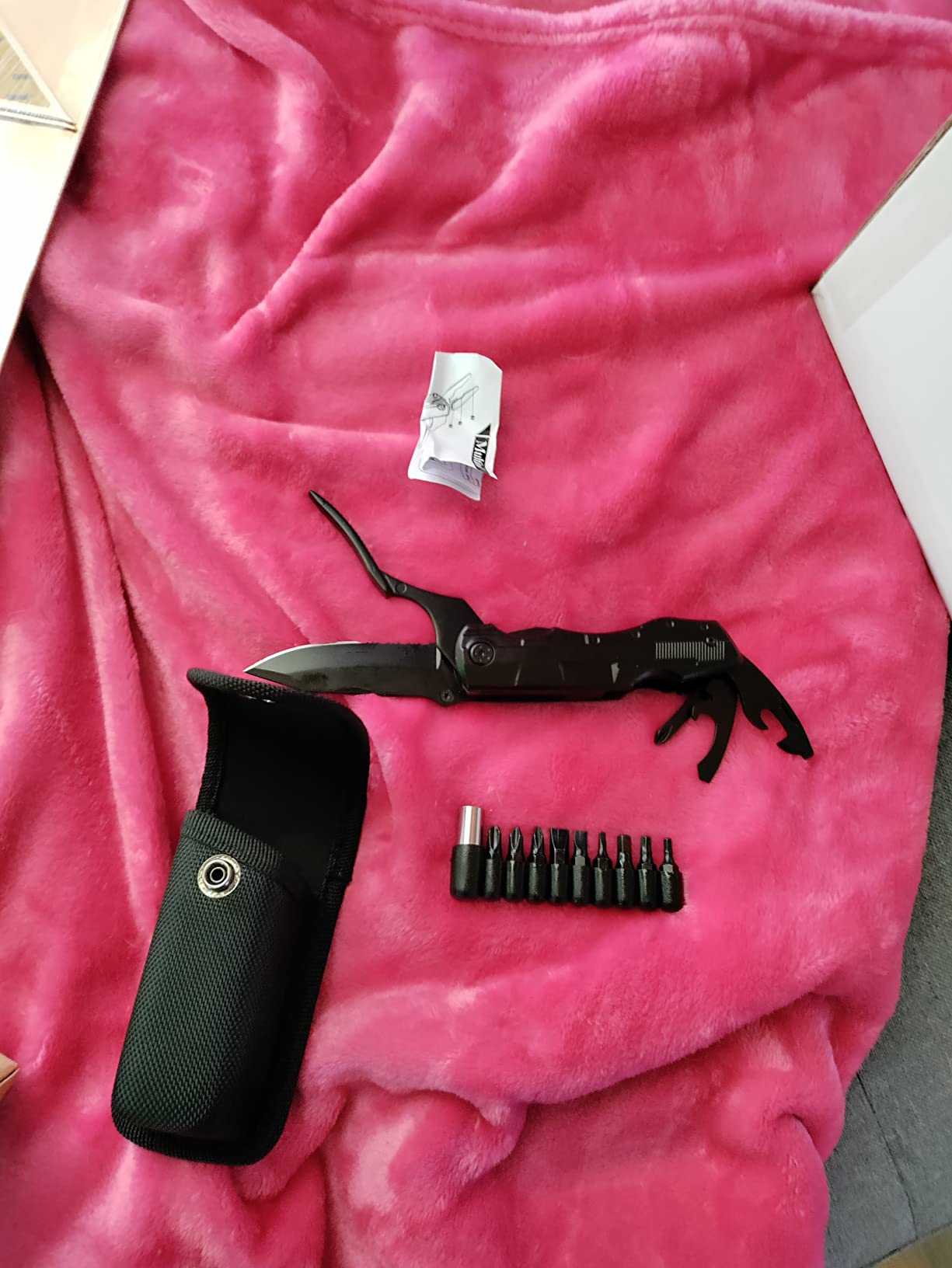 Step Dad Gifts, BEST BONUS DAD EVER Multitool Knife, Gifts for Stepdad, Gift for Step Dad Birthday Fathers Day, Stepdad Gift from Daughter Son customer photo 1