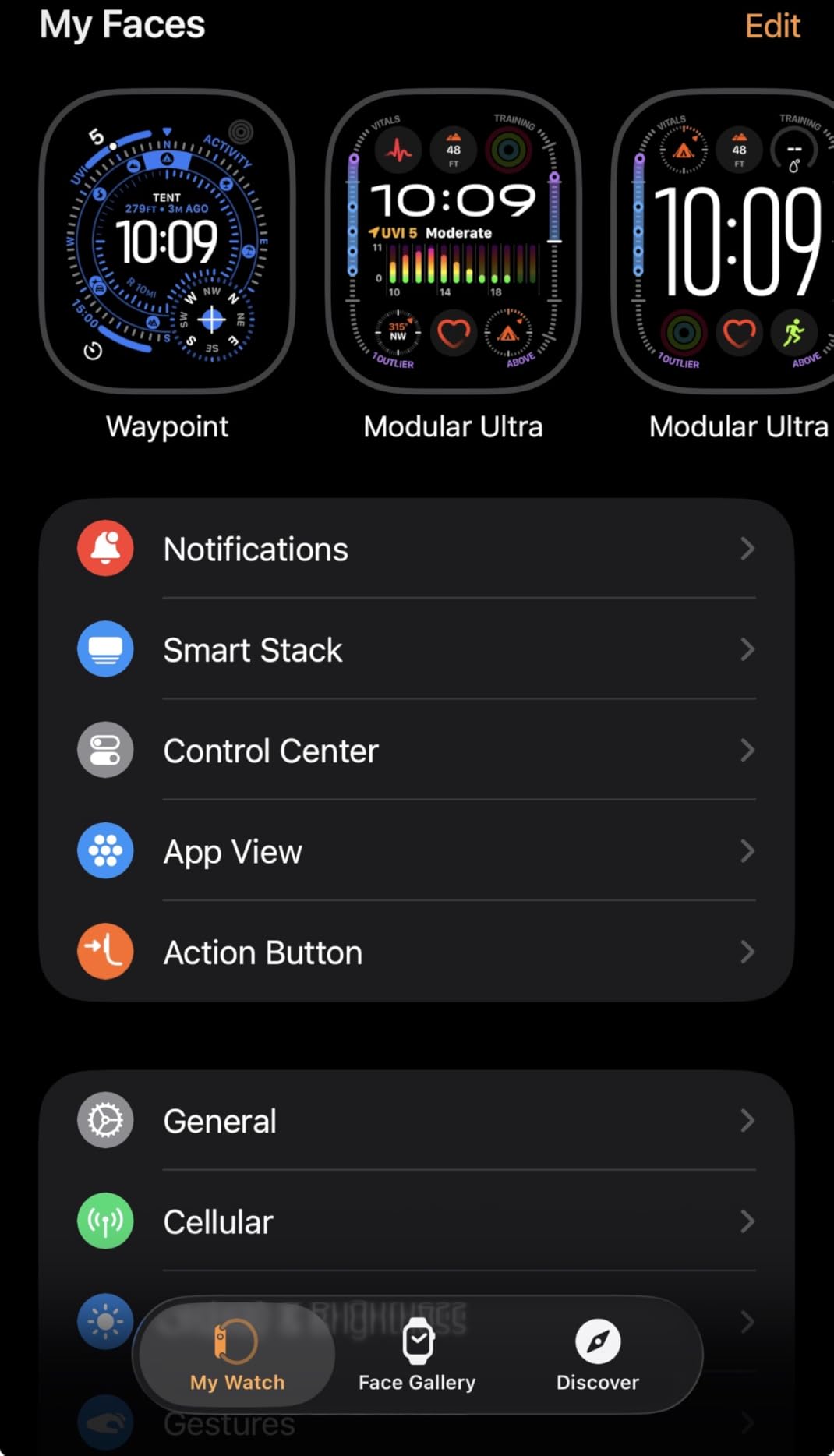 Apple Watch Ultra 3 [GPS + Cellular 49mm] Running & Multisport Smartwatch w/Rugged Titanium Case w/Black Titanium Milanese Loop - M. Satellite Communications, Advanced Health & Fitness Tracking customer photo 2