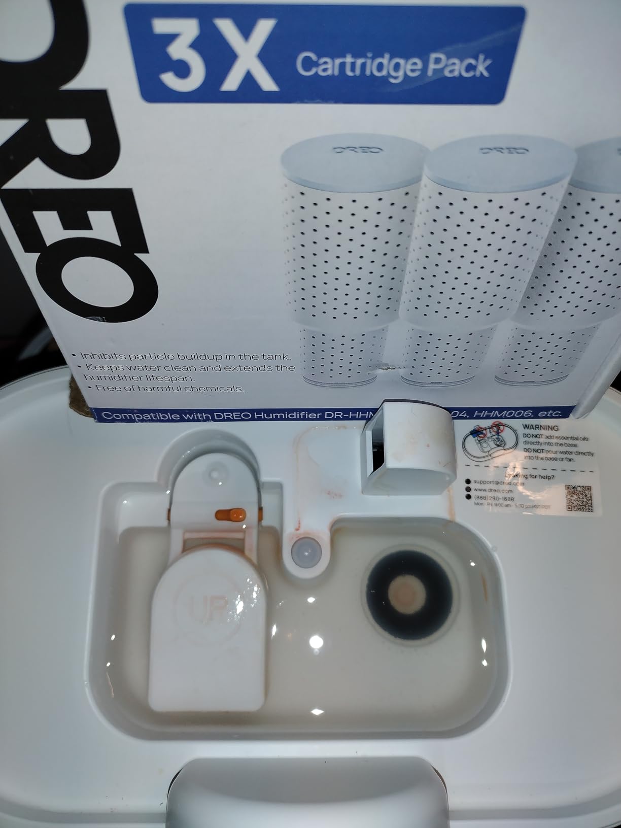 DREO 3L Humidifiers for Bedroom, 30H Runtime, 26 dB Quiet, New Edition customer photo 1