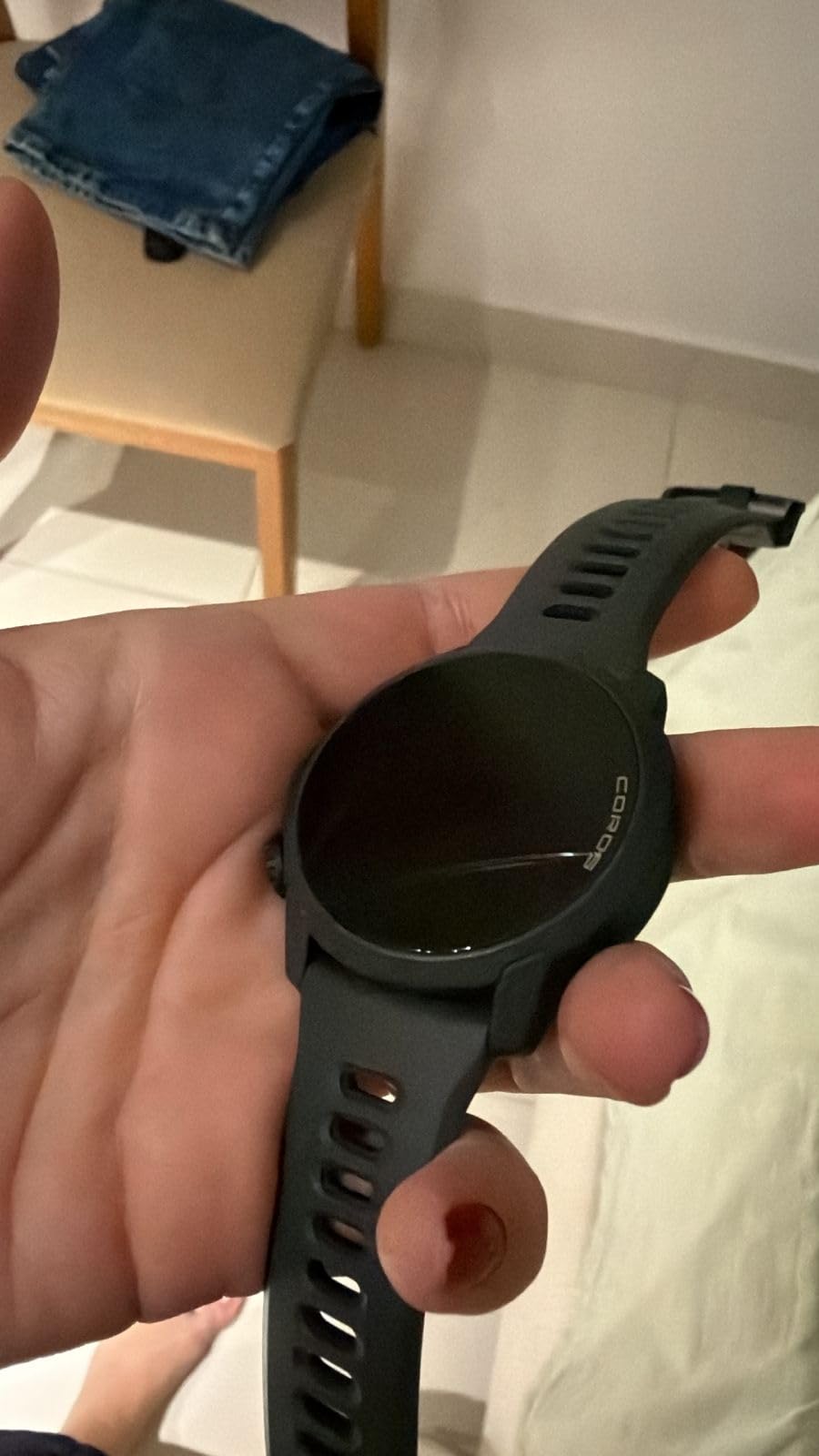 COROS PACE 4 Ultralight Sport GPS Watch for Run- Black Silicone, Standard customer photo 1