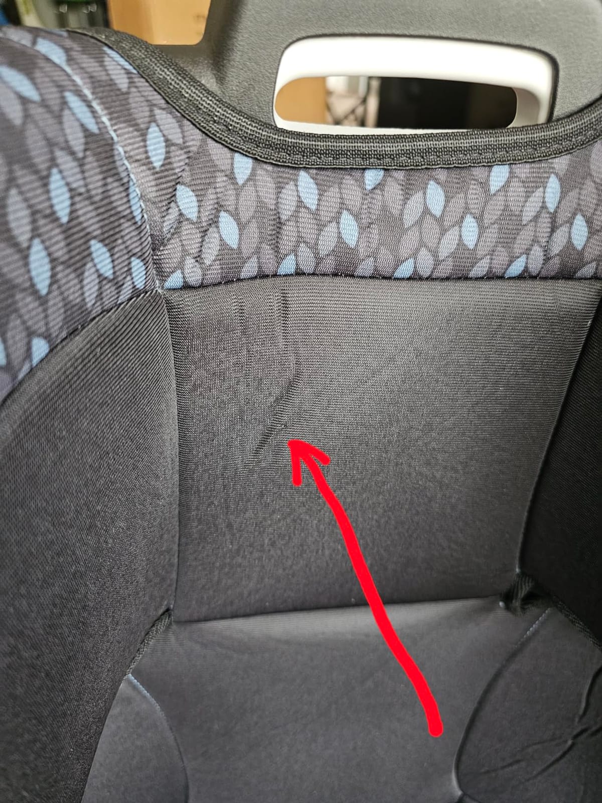 Evenflo GoTime LX Booster Car Seat (Quincy Blue) customer photo 1