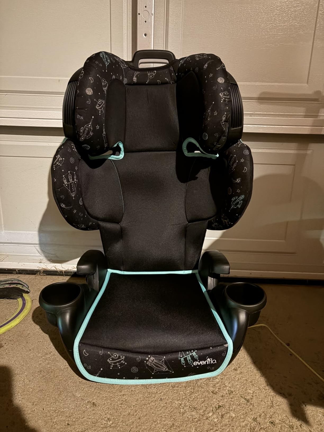 Evenflo GoTime LX Booster Car Seat (Quincy Blue) customer photo 2