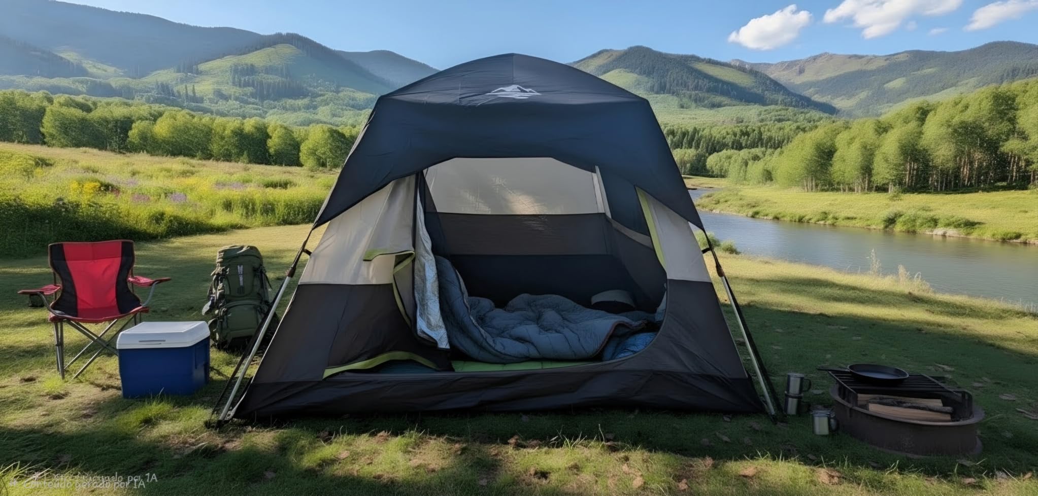 4 Person Instant Tents for Camping Setup in 50s, Cabin Tent with Rainfly customer photo 2