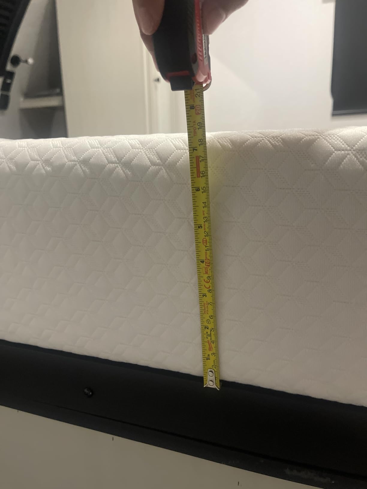 Neo Sleep Queen 12 Inch Hybrid Pocket Spring Mattress, Motion Isolation customer photo 2
