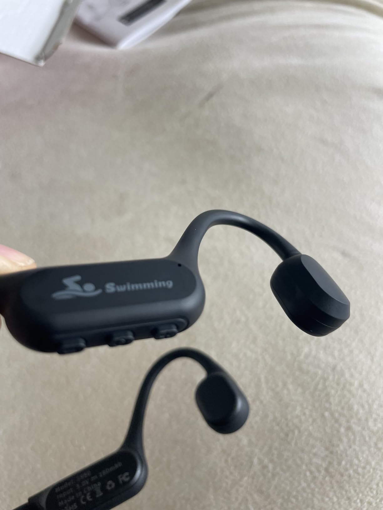 ANSTEN Swimming Headphones Bluetooth 6.0 Bone Conduction Headphones IPX8 customer photo 1