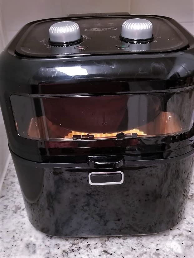 WETIE Air Fryer, Dual Basket Air Fryers, 12QT Large Capacity customer photo 2