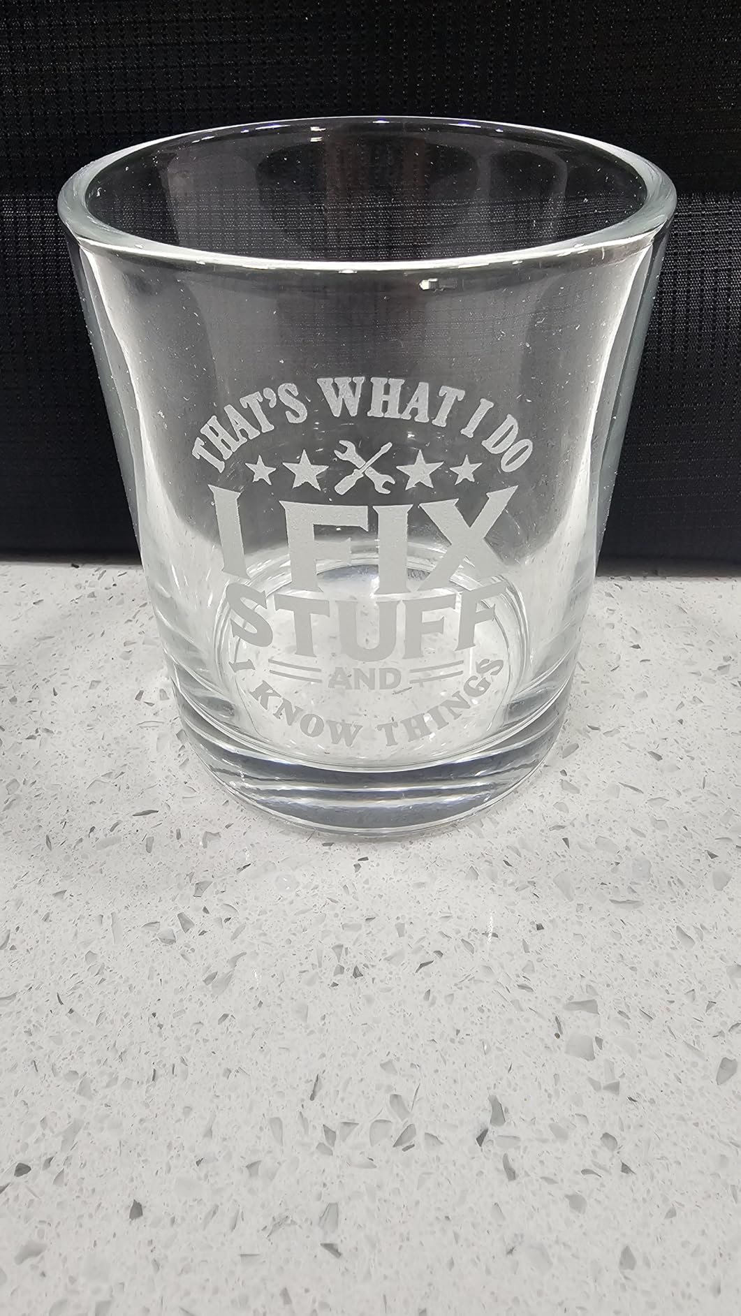 New Dad Gifts - First Father Day Gifts for First Time Daddy To Be, Expecting Boy Girl Father - Baby Shower Gifts for Men - Promoted to Dad 2026 10oz Whiskey Rock Glass customer photo 1