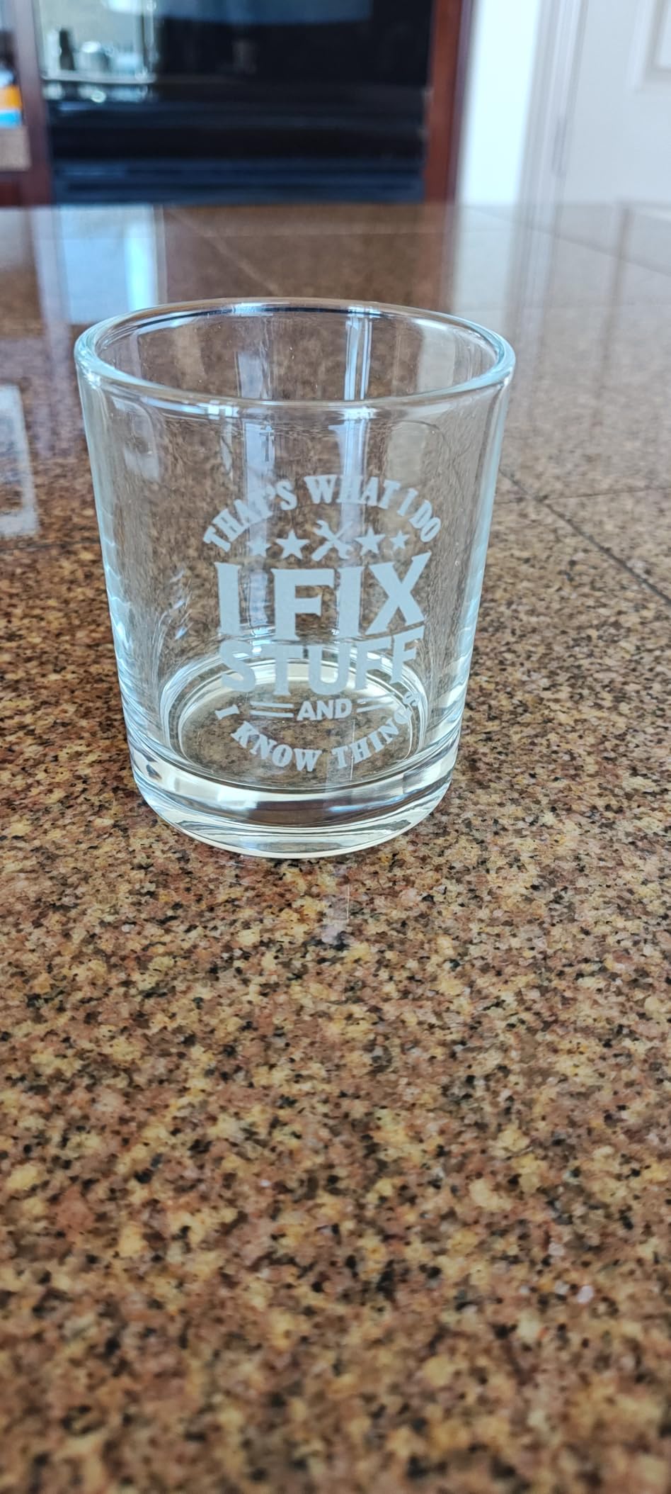New Dad Gifts - First Father Day Gifts for First Time Daddy To Be, Expecting Boy Girl Father - Baby Shower Gifts for Men - Promoted to Dad 2026 10oz Whiskey Rock Glass customer photo 2