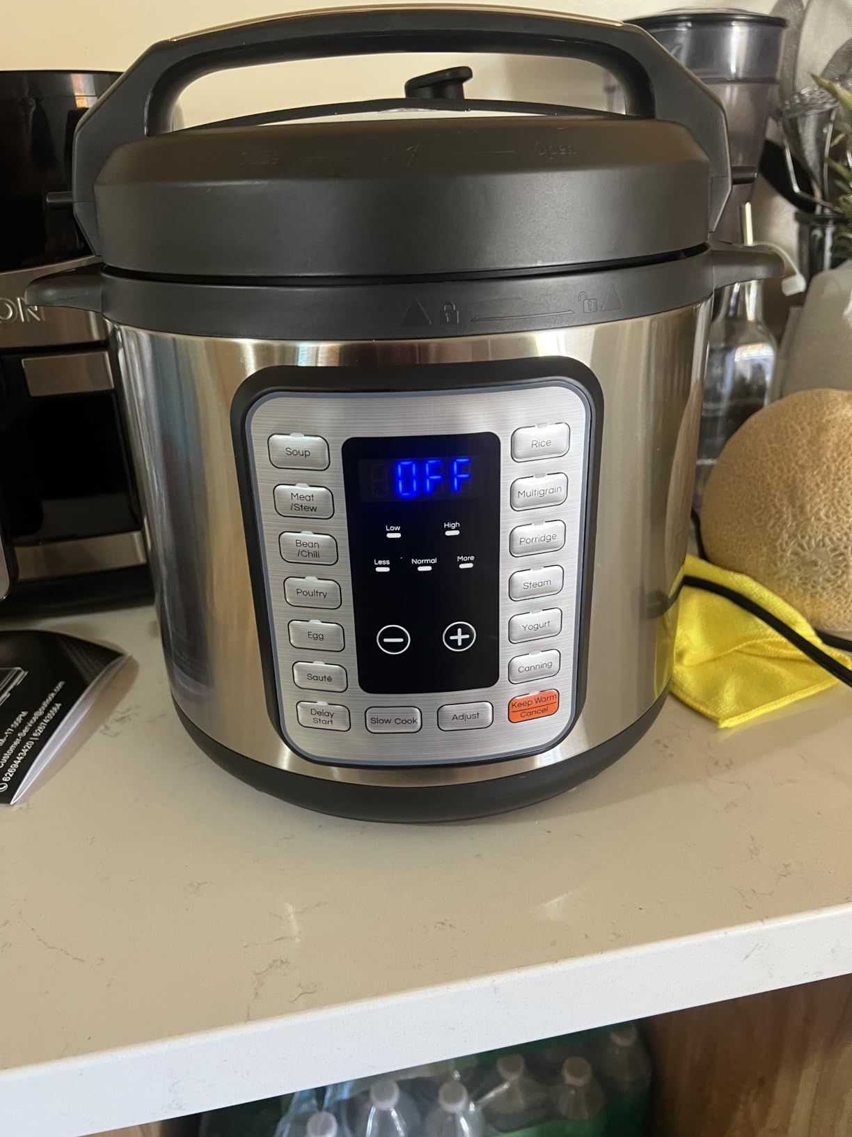 Sweetcrispy 16-in-1 Electric Pressure Cooker 8QT, 12-Preset Multi Cookers with Ceramic Pot, Slow Cook Rice Steamer Sauté Soup Yogurt Maker and More, Recipe Book customer photo 1