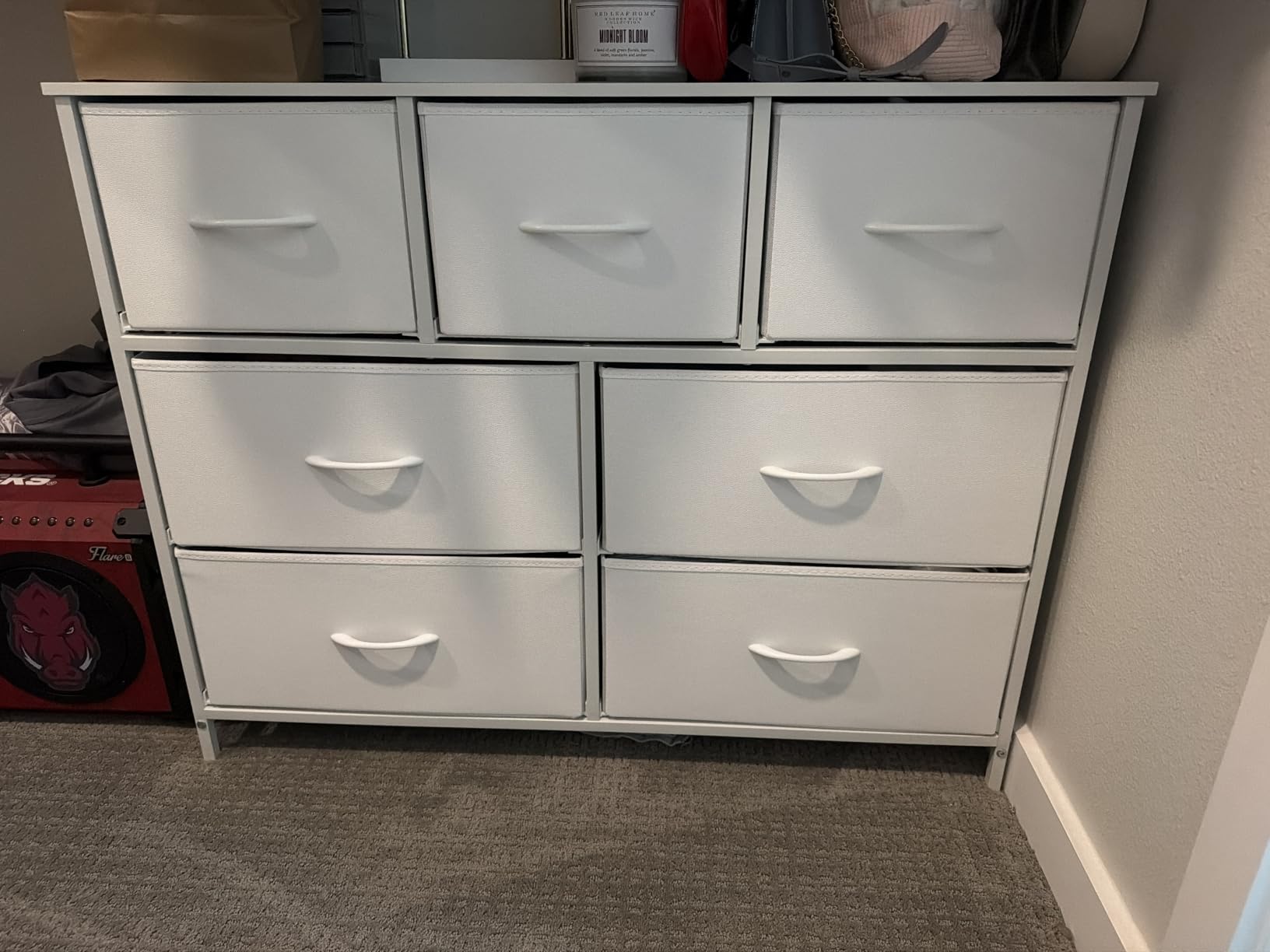 Sweetcrispy Dresser for Bedroom with 8 Drawers, Large Storage Tower customer photo 1