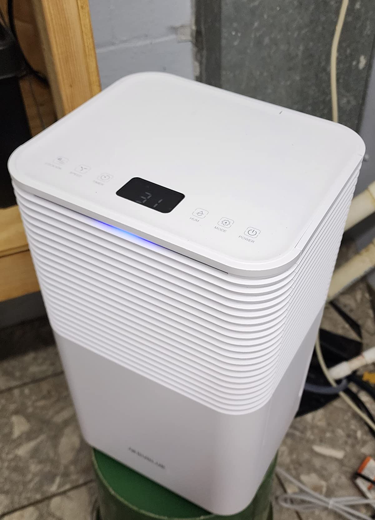 2500 Sq.Ft Max 34 Pint Dehumidifier for Basement with Drain Hose customer photo 2