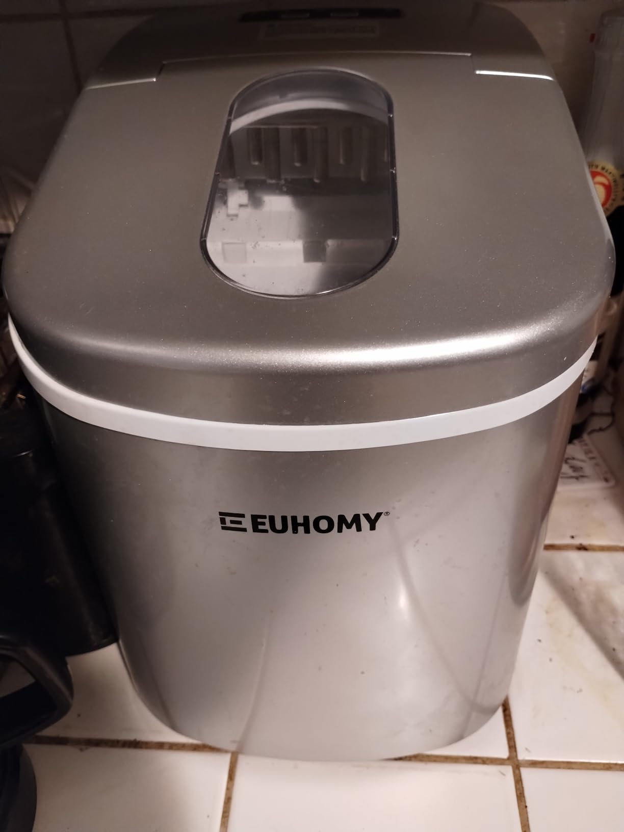Euhomy Countertop Nugget Ice Maker, 35lbs Daily Sonic Crushed Ice Machine customer photo 1