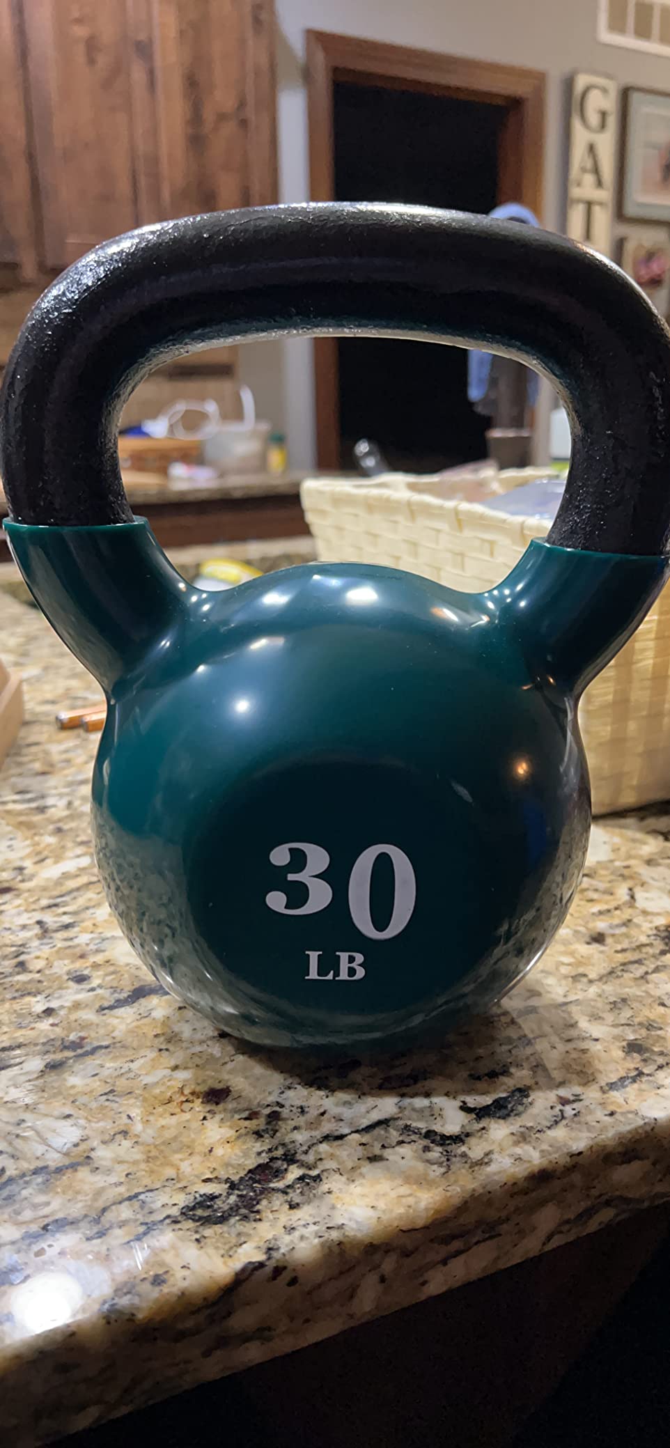 Fitvids 5-50 LB Kettlebells Cast Iron Strength Training Kettlebells for Home Gym Exercises, Single or Set customer photo 2