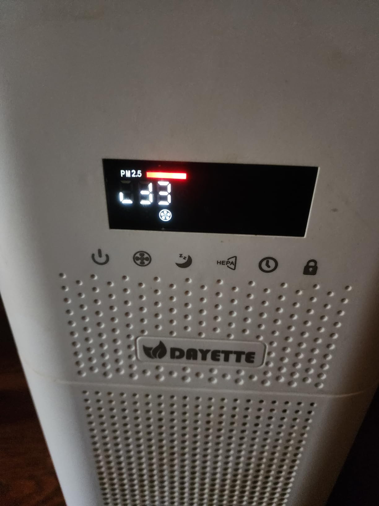 DAYETTE Air Purifiers for Home Large Room Up to 2400 Ft² with HEPA 14 Filter, Pet Air Purifier with Washable Prefilter for Bedroom with Fragrance, Air Cleaner for Smoke Dust Pets Hair Odor, White customer photo 2